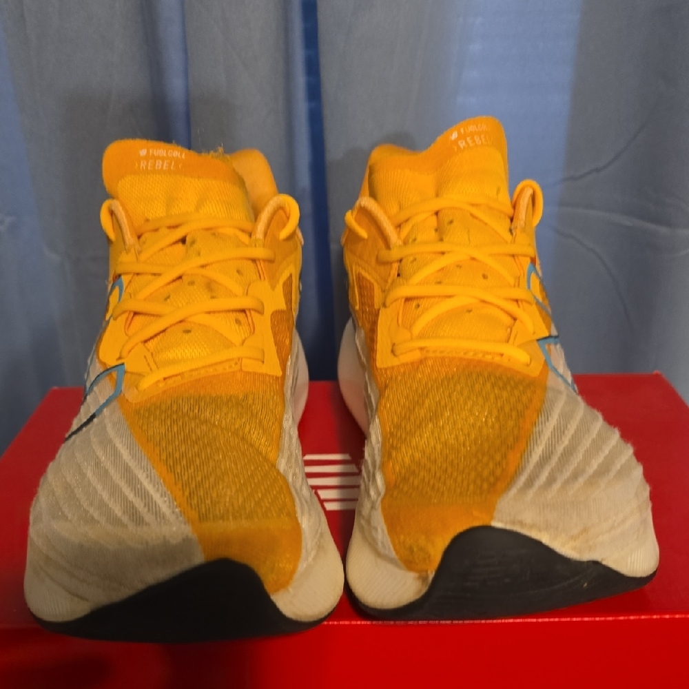New Balance Yellow Athletic Shoes